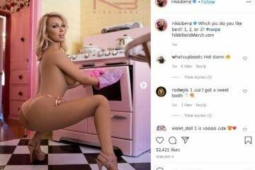 Nikki Benz Pink Vibrator OnlyFans Videos Instagram  on fanspics.com