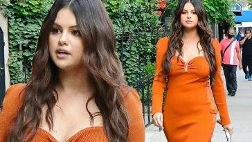 Selena Gomez is Pictured Stepping Out in NYC on fanspics.com