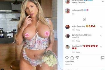 Tasha Reign Nude Cum Tits  Video on fanspics.com