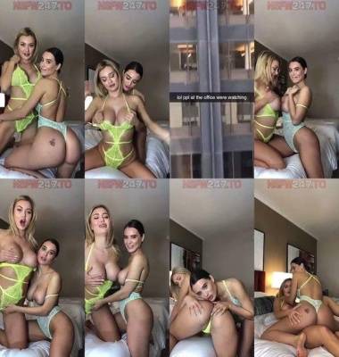 Lana Rhoades with Natalia Starr girls show snapchat premium 2019/05/20 on fanspics.com