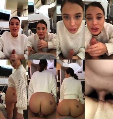 Lana Rhoades POV blowjob & riding him snapchat premium 2019/01/10 on fanspics.com