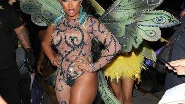 Megan Thee Stallion is Dressed to Impress at her Halloween Party in Los Angeles - Los Angeles on fanspics.com