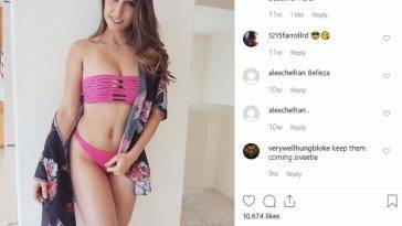 Christina Khalil 13 Micro Bikini 13 Patreon leak on fanspics.com