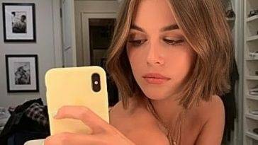 Kaia Gerber Nude LEAKED Pics, Topless on the Runway & Porn on fanspics.com