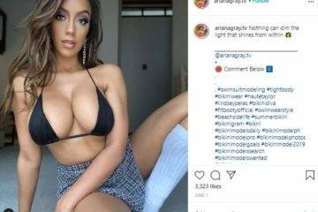 Ariana Gray Nude Oil Masturbation Show Onlyfans Video on fanspics.com