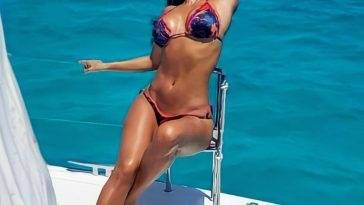 Nicole Scherzinger Looks Hot in a Bikini on fanspics.com