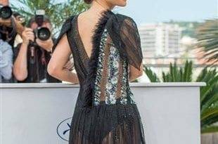 Natalie Portman Offends At Cannes In A See Thru Dress on fanspics.com