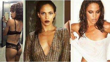 Megalyn Echikunwoke Sexy 13 See Through Dress and Lingerie Pic ! on fanspics.com