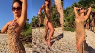 Brittney Palmer Nude Teasing At Beach Video  on fanspics.com
