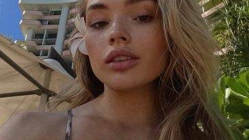 Natalie Alyn Lind Displays Her Sexy Tits on fanspics.com