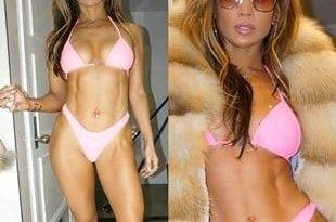 Jennifer Lopez Muscular Bikini Pics on fanspics.com