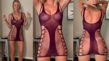 Vicky Stark Leaked Club Wear Dress Try On Nude Video Leaked on fanspics.com