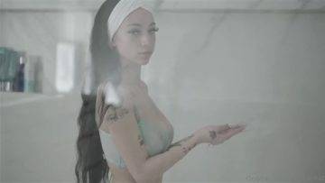 Bhad Bhabie Nude Nips Visible in Shower Video  on fanspics.com