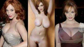 Christina Hendricks Nude And Sextape  on fanspics.com