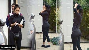 Nicole Scherzinger Flaunts Her Perfect Booty in LA on fanspics.com