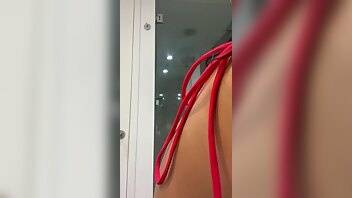 Malu trevejo red lingerie onlyfans  xxx videos on fanspics.com