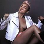 Miley Cyrus Flashes Her Nipple On Video on fanspics.com