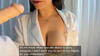 Emanuelly Raquel Roleplay Doc takes care you dick - OnlyFans free porn on fanspics.com
