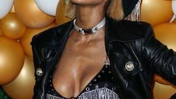 Meagan Good Arrives at the CARN*EVIL Halloween Party in Bel Air on fanspics.com