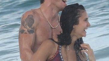 Sexy Nina Dobrev & Shaun White Enjoy a Day on the Beach in Tulum (99 New Photos) on fanspics.com