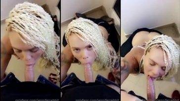 Jennifer Rabbit Nude Blowjob  Porn Video  on fanspics.com