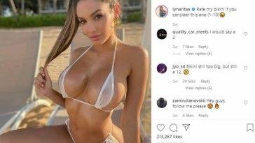 Lynaritaa Lyna Perez Nude Try On Haul Premium Snapchat "C6 on fanspics.com