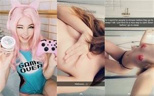 Belle Delphine Nude Bath Premium Snapchat Photos on fanspics.com