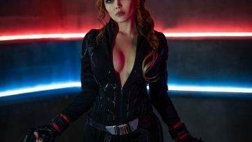Kalinka Fox Nude Black Widow Cosplay Patreon Set  on fanspics.com