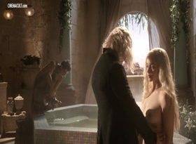 Emilia Clarke Esme Bianco Sahara Knite 13 Game of Thrones Sex Scene on fanspics.com