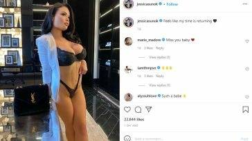 Jessica Sunok Horny Thot Seducing Topless In Bed OnlyFans Insta Leaked Videos on fanspics.com
