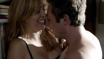 Sasha Alexander Wild Sex Against A Bookcase In Shameless FREE on fanspics.com