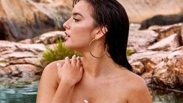 Natalie Mariduena Sexy & Topless – Sports illustrated Swimsuit 2022 on fanspics.com