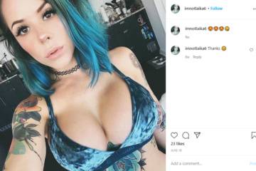 ImnotLaika Cortana Blue Nude Shower  Video leak on fanspics.com