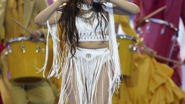Camila Cabello Flaunts Her Curves as She Performs at the Champions League Final Opening Ceremony on fanspics.com