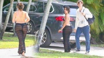 Camila Cabello Goes Barefoot and Shows Her Curves in Coral Gables (61 Photos) [Updated] on fanspics.com