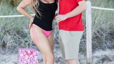 Claudia Romani & Chris Vehovec Get a Head Start on Valentine 19s Day on fanspics.com