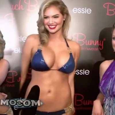 Kate Upton has the biggest...smile on fanspics.com