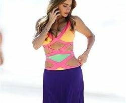 Sofia Vergara Wears Stylish Half-Burka Swimsuit on fanspics.com