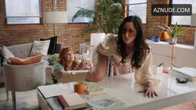 Who would love Catherine Reitman bent over like this to rate her ass? on fanspics.com
