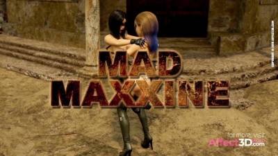 Big tits futa babes fucking in a post apocalyptic world in a 3d animation on fanspics.com