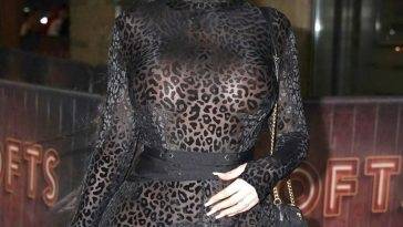 Chloe Ferry Goes Braless in See-Thru Number For Night on the Toon on fanspics.com