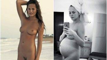 Chrissy Teigen Nude & Topless ULTIMATE Collection on fanspics.com