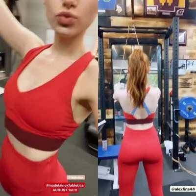 I can't get enough of Madelaine Petsch's spectacular ass & fit body on fanspics.com