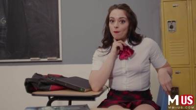 Sophia Burns - Real POV Adventures: Sexy Schoolgirl Fucks Classmate on fanspics.com