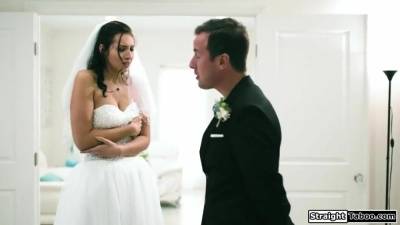 Bride anal fucked by fiances stepbrother on fanspics.com