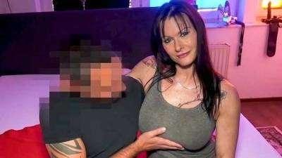 GERMAN MILF with fake tits SEDUCES YOUNG GUY on first date - Germany on fanspics.com
