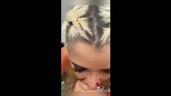 Agata Ruiz sucking a toy snapchat premium porn videos on fanspics.com