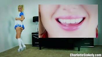 Charlotte stokely sissy cheer premium porn video on fanspics.com