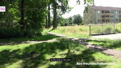 PUBLIC: German STEPFATHER fucks MILF with GLASSES at forest edge (OUTDOOR) - SEX-FREUNDSCHAFTEN - Germany on fanspics.com