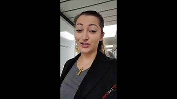 Dani daniels airplane toilet masturbation snapchat xxx porn videos on fanspics.com